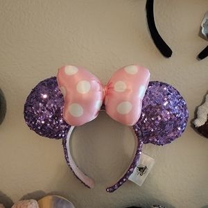 Disney Purple and Pink Ear Headband